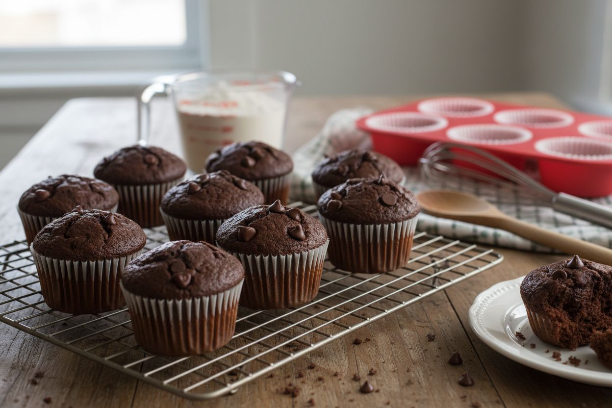 Cupcakes au chocolat
