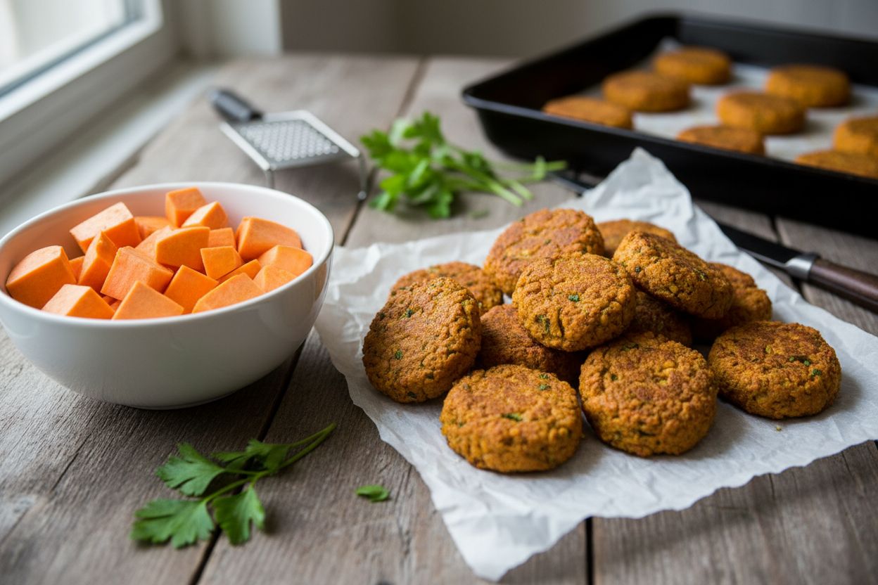 Falafels de patates douces