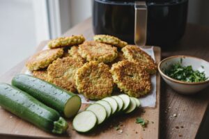 Beignets de courgettes à l’air fryer