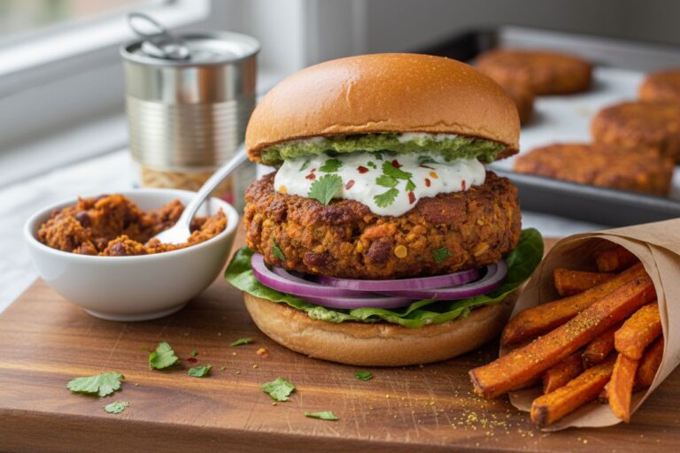 Recette Burger Végétarien Indien Saveurs Incroyables