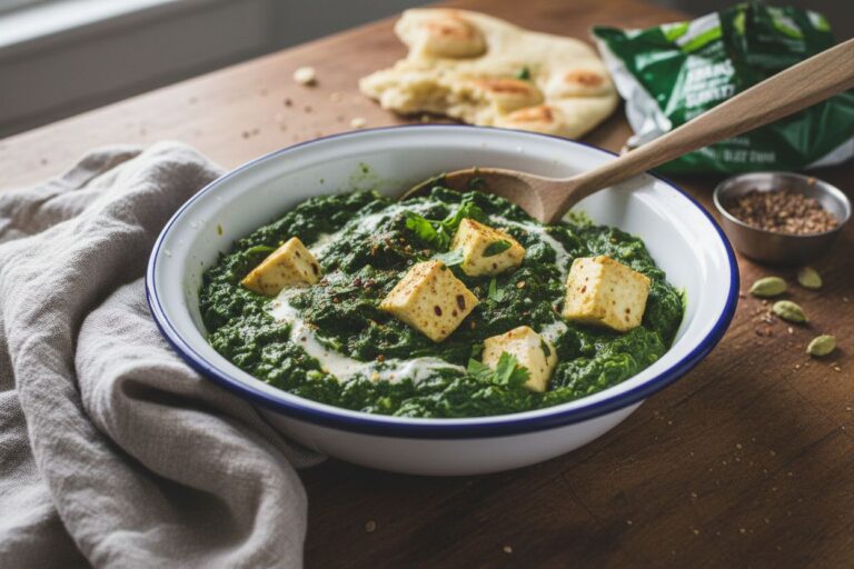 Recette épinards fromage indien facile et gourmande