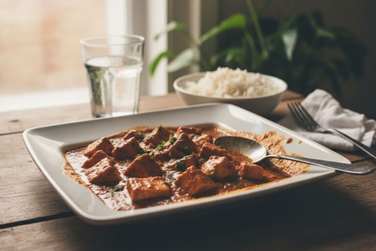 Recette Paneer Makhani Curry Indien Végétarien Facile et Gourmand