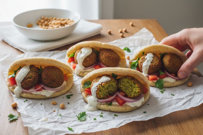 Recette Pita Falafels Maison Croustillants et Moelleux Facile et Délicieuses