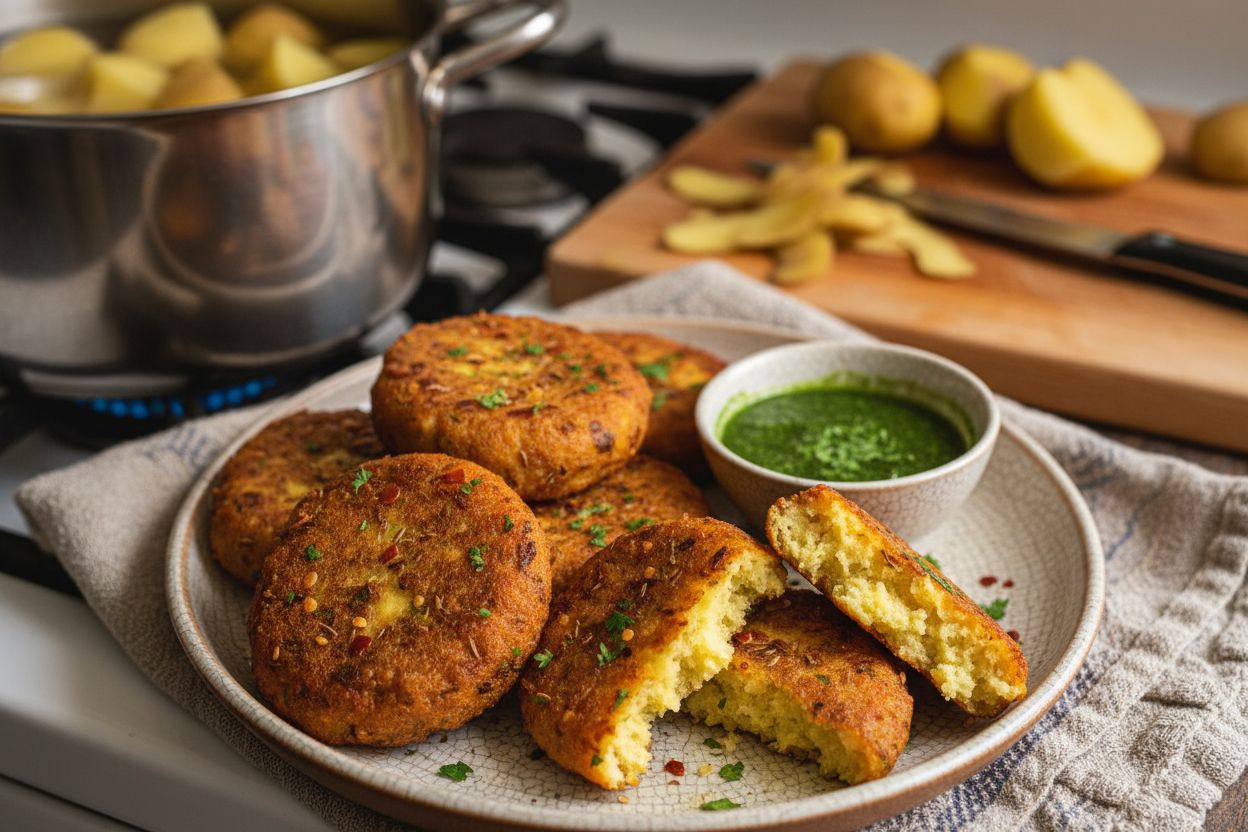 Croquettes de pommes de terre indiennes
