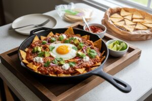Chilaquiles rojos