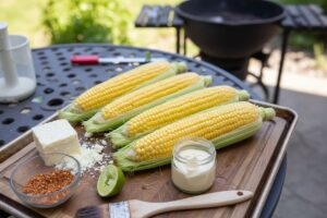 Épis de maïs grillés mexicains
