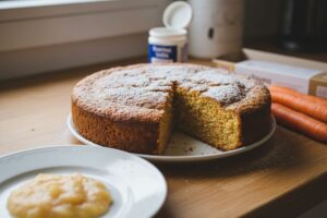 Gâteau aux carottes sans œuf