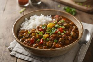 Gumbo végétarien de la Nouvelle-Orléans