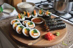 Makis coréens végétariens