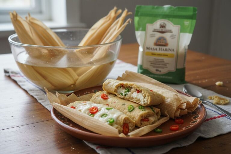 Tamales végétariens au piment et fromage une recette mexicaine gourmande