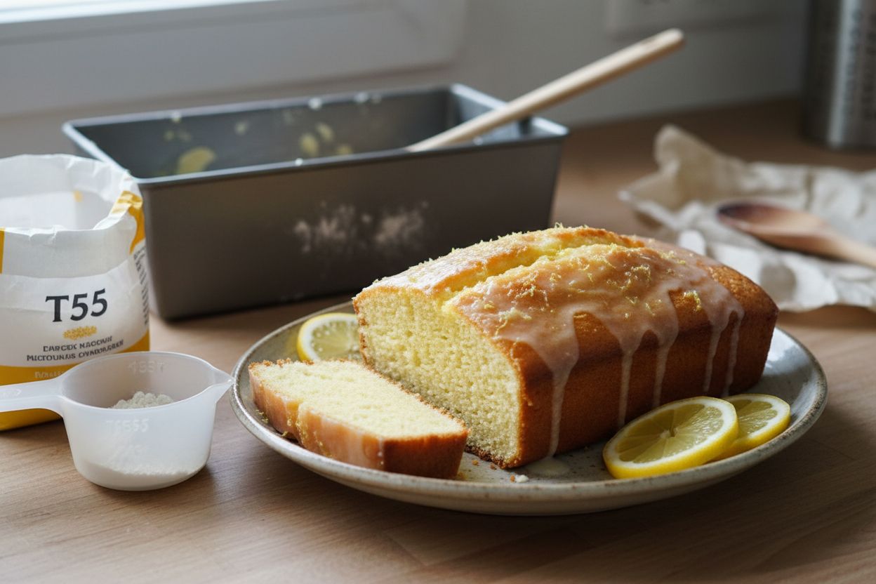 Photo de la recette : cake au citron sans œuf