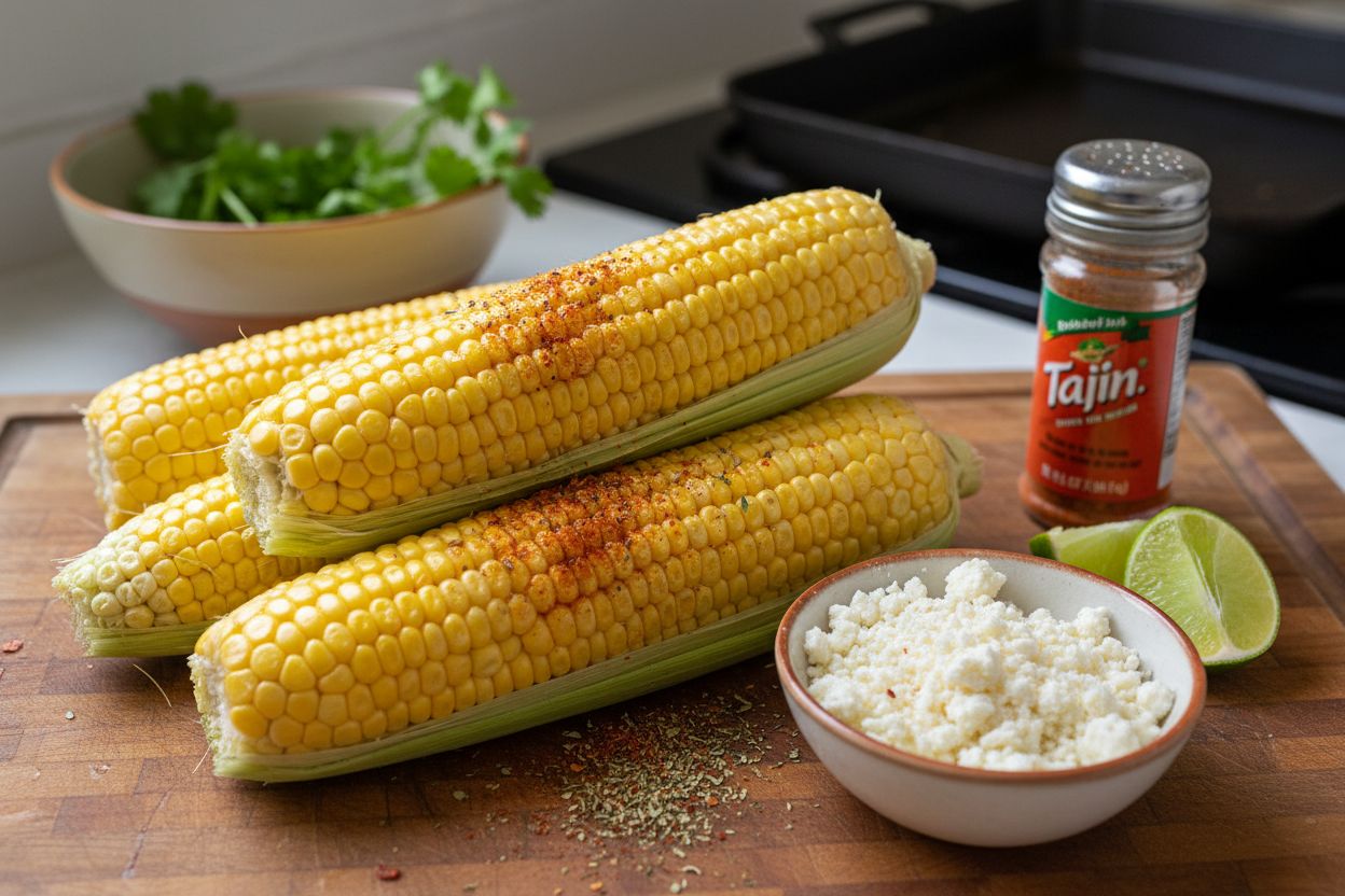 Épis de maïs grillés mexicains
