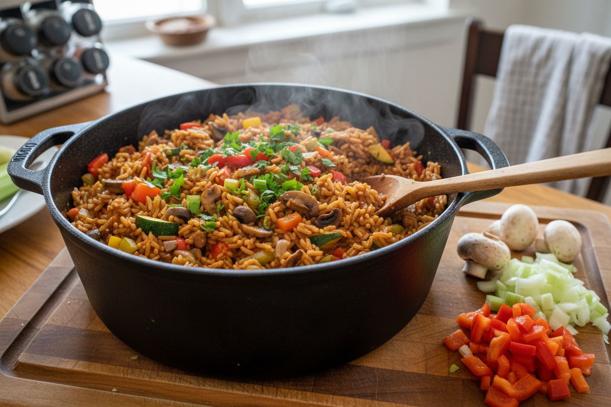 Jambalaya végétarien