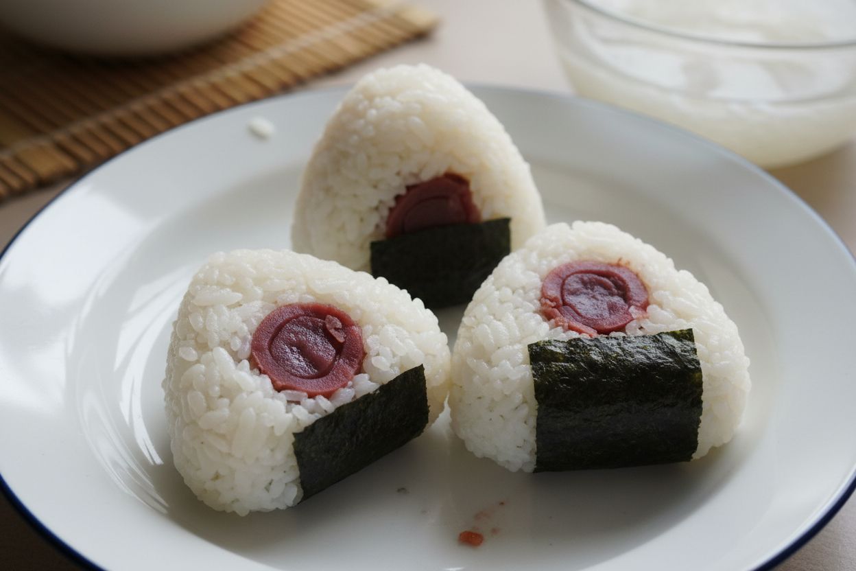 Onigiri au pruneau umeboshi