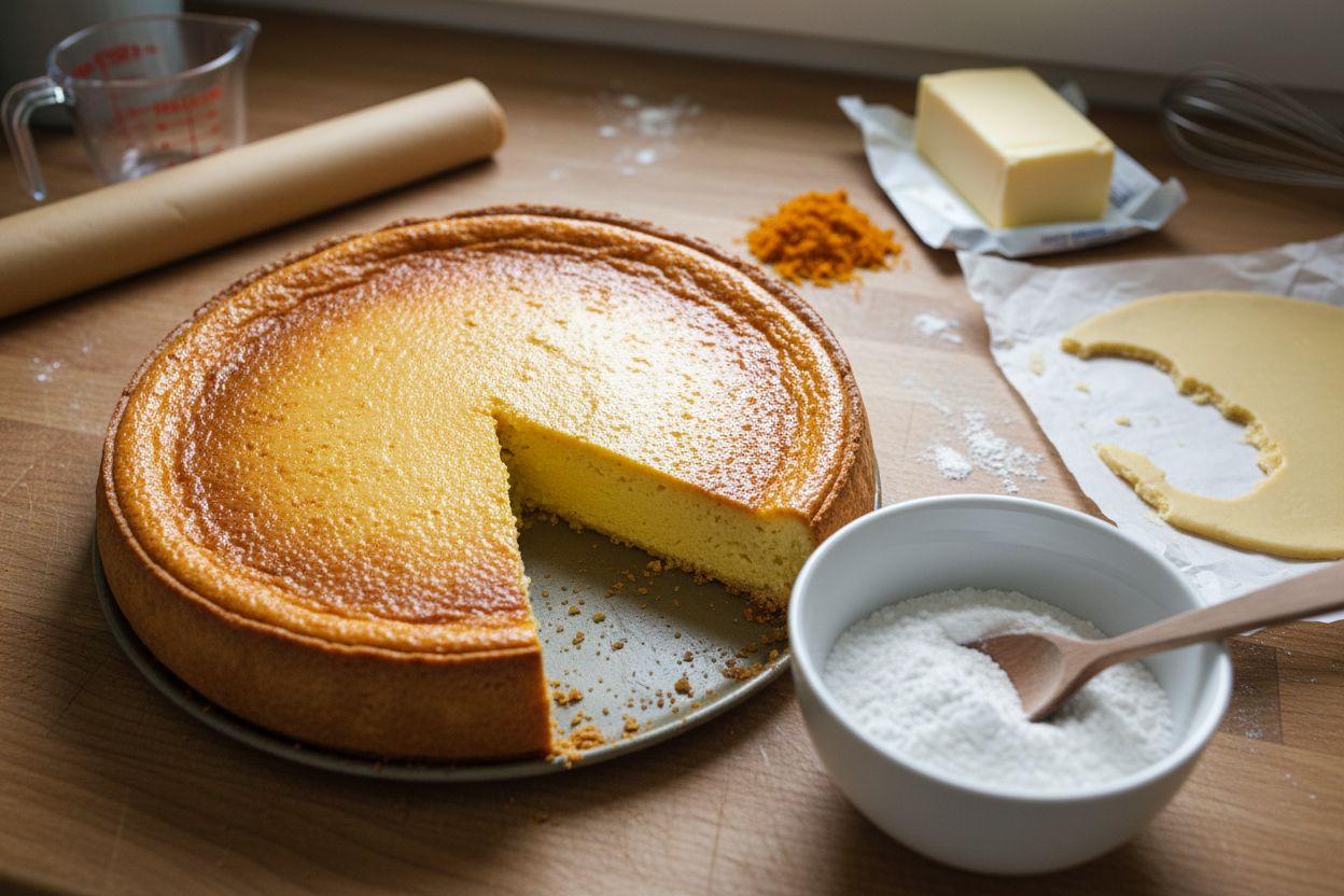 Préparation de la recette : flan pâtissier sans œuf